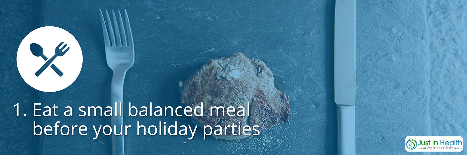 Eat Small Balanced Meals Before Holiday Parties