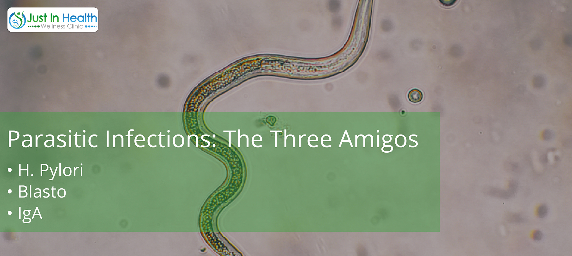 Parasitic Infections: The Three Amigos