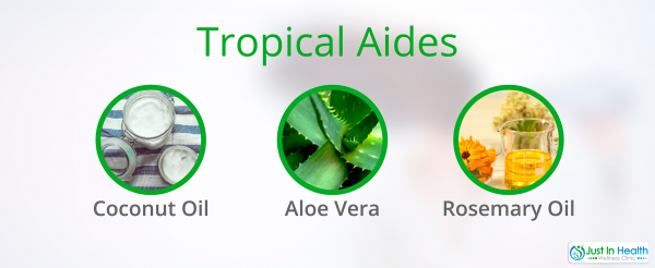 Tropical Aides for Healthy Hair and Skin