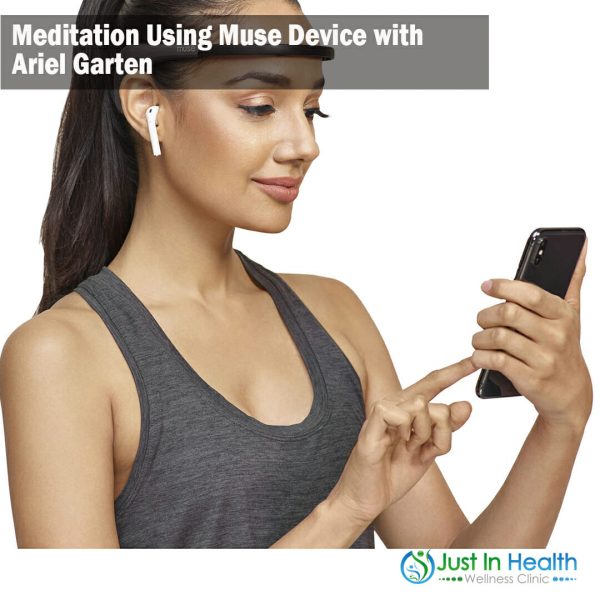 Meditation using muse device with Ariel Garten