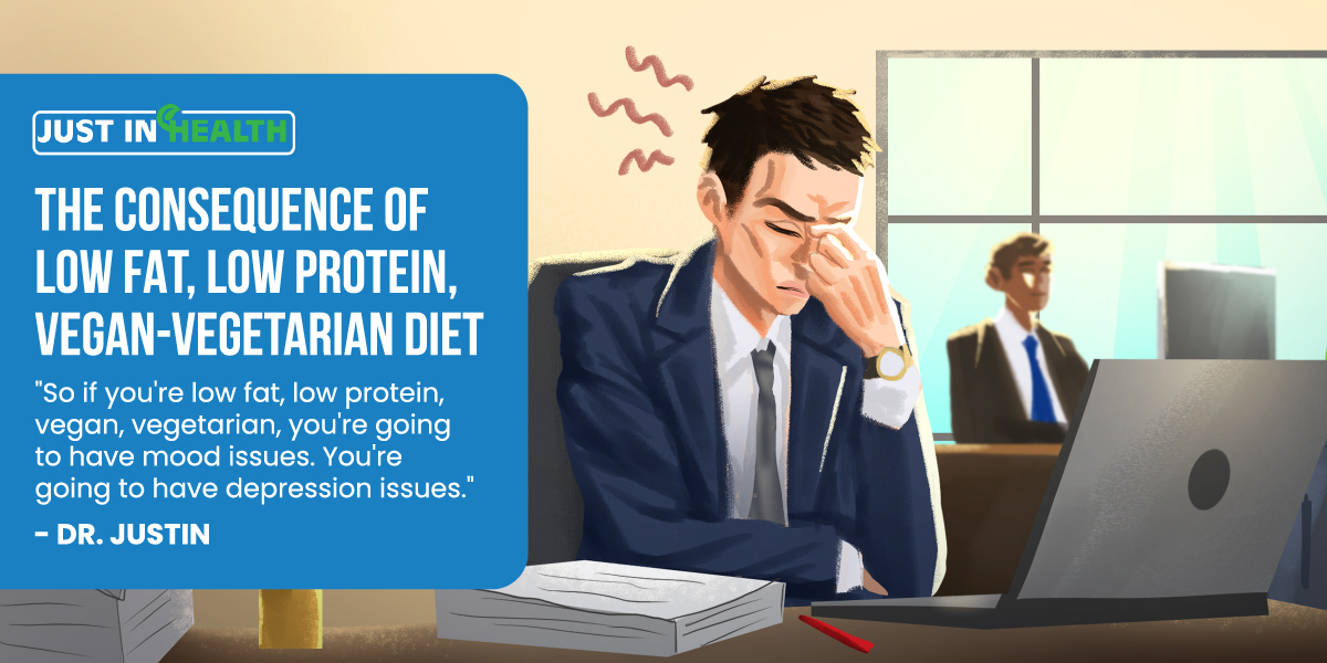 Podcast 395 - Low Protein, Vegan Diet Side Effects_Dr. Justin Marchegiani