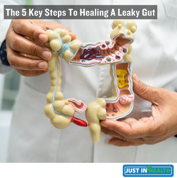 The 5 Key Steps To Healing A Leaky Gut - Podcast #399_Dr. Justin Marchegiani